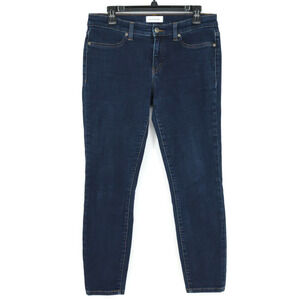 Lila Ryan Jeans Womens 31 Waist Blue Stretch Cotton Denim Skinny Ankle Powell